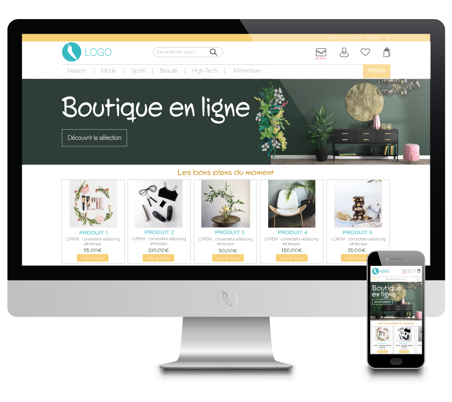 création de site internet e-commerce