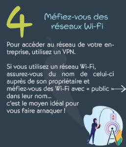 Les bonnes pratiques à adopter en vacances pour votre cybersécurité : WIFI sécurisé