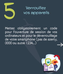 Les bonnes pratiques à adopter en vacances pour votre cybersécurité : verrouillez vos appareils